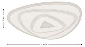 Brilagi - Plafonieră LED Modern Mini, 45W, 230V, 3000-6000K, cu telecomandă