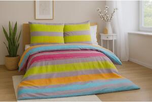 Lenjerie de pat din poli-bumbac pentru 2 paturi ELLE, colorata Dimensiune lenjerie de pat: 2 buc 70 x 90 cm | 2 buc 140 x 200 cm