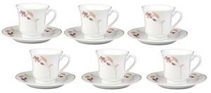 Set servire ceai sau cafea, 12 piese, 6 persoane, Stroczyk