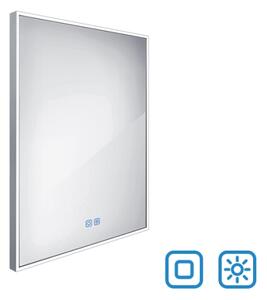 NIMCO ZP 13002VX - Oglindă LED retroiluminată pentru baie 3000-6500K, 80 x 60 cm, IP44