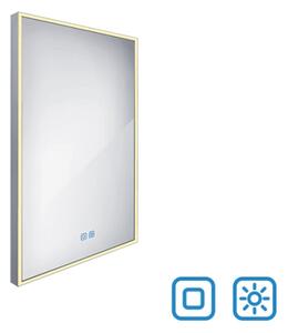 NIMCO ZP 13001VX - Oglindă LED pentru baie cu iluminare din spate, 3000-6500K, 70x50 cm, IP44