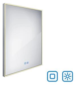 NIMCO ZP 13002VX - Oglindă LED retroiluminată pentru baie 3000-6500K, 80 x 60 cm, IP44