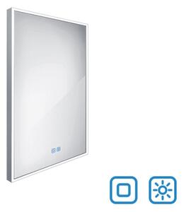 NIMCO ZP 13001VX - Oglindă LED pentru baie cu iluminare din spate, 3000-6500K, 70x50 cm, IP44