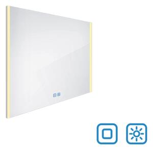 NIMCO ZP 11003VX - Oglindă LED pentru baie cu iluminare integrată, 3000-6500K, 70x80 cm, IP44