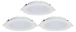 SET 3x corp de iluminat LED dimabil încastrat Aigostar MESH 9W/230V 2700K-6500K d. 14,5 cm