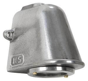 K.S. Verlichting Aluminiu strălucitor de aluminiu în aer liber lumina perete Offshore, Metalic, Metal