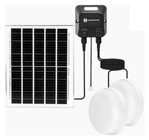 Corp de iluminat LED solar Aigostar 2xLED/70W/12V 12000 mAh 6500K d. 20,5 cm