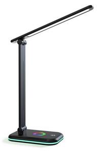 Lampă LED RGBW dimabilă de masă NOBLITE LED/7W/5V 3000/4000/6500K negru