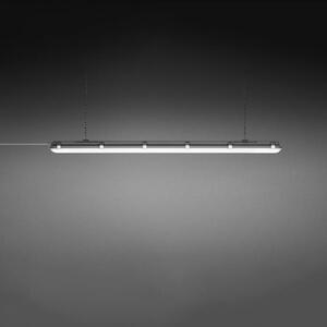 BRUMBERG Humid One Pro Lampă de baie cu LED DALI 119cm, reglabil, Gri, Oțel inoxidabil