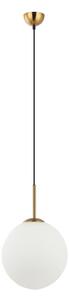 Lustră pe cablu DEORE 1xE27/40W/230V 123 cm bronz ITALUX PND-5578-1L-BRO