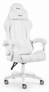 Scaun de gaming ergonomic HC-1014 - alb