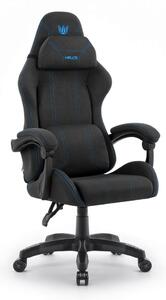 Scaun ergonomic tesatura pentru jocuri HC-1014 Albastru