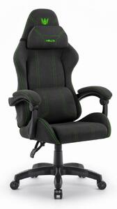 Scaun ergonomic tesatura pentru jocuri HC-1014 Verde