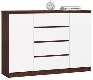Comodă Keanu IV (wenge + Alb). Promo -19%. 1151980