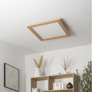 Eglo 75643 - Plafonieră LED CALEMAR 19W 230V 4000K 43,7 cm stejar