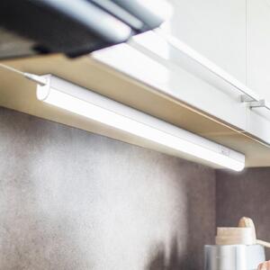 B.K. Licht Lampă LED pentru dulapuri Xaver, lungime 87,3 cm, set de 2 bucăți 4000 K, Alb, Bucătărie, Plastic