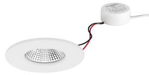 BRUMBERG BB20 IP65 încastr RC driver rotund alb, reglabil, Alb, Baie, Corpuri de iluminat încastrate rotunde