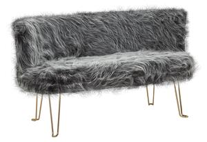 Mauro Ferretti Canapea Gri cm 134X54X77 | Aosom Romania