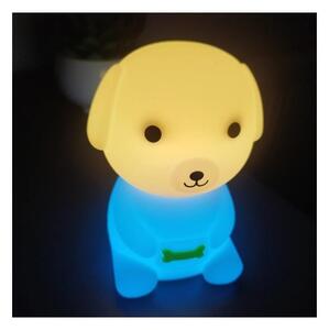 Lampă de veghe pentru copii LED RGB reîncărcabilă, reglabilă LED/2,5W/5V 3000K 1200 mAh câine