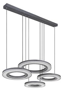 Lustră LED dimabilă pe cablu Globo 67191-80 BLASIUS LED/80W/230V + telecomandă