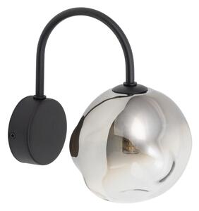 Brilagi - Lampă de perete VULCANO 1xG9/8W/230V negru/negru fumuriu