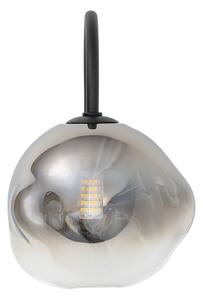 Brilagi - Lampă de perete VULCANO 1xG9/8W/230V negru/negru fumuriu