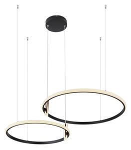Lustră LED dimabilă pe cablu Globo 67300H COCO LED/55W/230V 2700-6000K + telecomandă