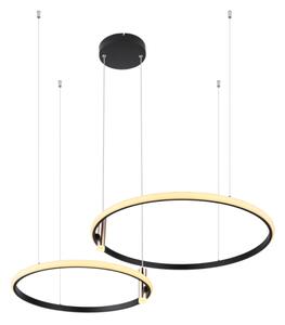Lustră LED dimabilă pe cablu Globo 67300H COCO LED/55W/230V 2700-6000K + telecomandă