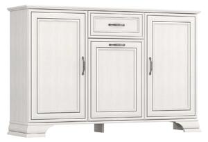 Comoda TIFFANY, crem, PAL, 139x37x90 cm