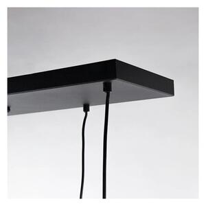 Lustră pe cablu CALYPSO 4xGU10/60W/230V + 4xE27/60W negru/auriu