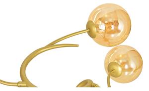 Lustră LED aplicată Brilagi MISTEL 9xG9/3W/230V auriu