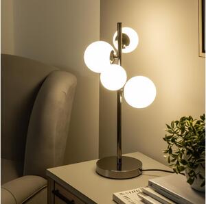 Brilagi - Lampă de masă LED MILLA 4xG9/3W/230V negru cromat/alb