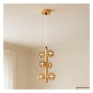 Lustră LED pe cablu Brilagi MILLA 6xG9/3W/230V auriu