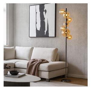 Brilagi - Lampă de podea LED MILLA, 7xG9, 3W, 230V, negru cromat/auriu