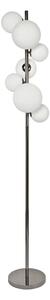 Brilagi - Lampadar LED MILLA 7xG9/3W/230V crom negru/alb