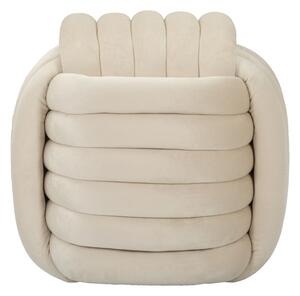 Mauro Ferretti Taburet Crem cm 45X45X45 | Aosom Romania