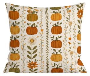 Husa de perna din flanel PUMPKIN LINES 45x45 cm, colorat