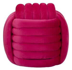 Mauro Ferretti Taburet Fucsia cm 45X45X45 | Aosom Romania