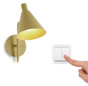 Lampă LED de perete Brilagi LUCERA LED/3W/230V galben