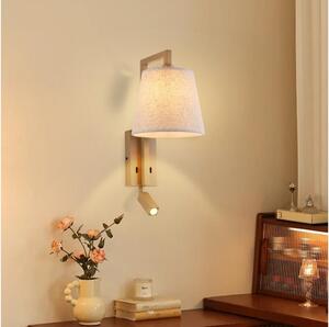Lampă LED de perete Brilagi RAYA 1xE14/40W/230V + LED/3W in/bej