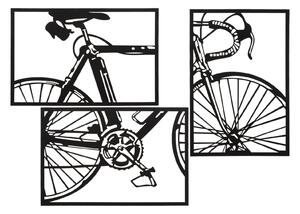 Mauro Ferretti Set Panouri Perete Bicicleta 3 Bucati cm 40X1.3X60 (Singura Buc.) | Aosom Romania