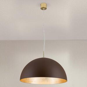 Lustră pe cablu Orion HL 6-1623/1 ELIANO 1xE27/60W/230V d. 50 cm maro/auriu