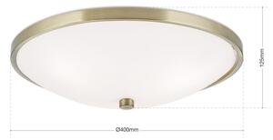 Plafonieră Orion DL 7-531/40 AIDA 3xE27/60W/230V d. 40 cm alamă