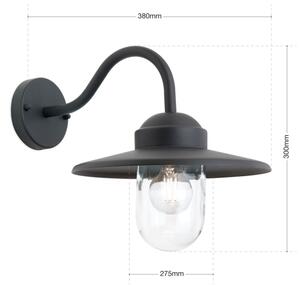 Orion AL 11-1313 - Aplica de perete pentru exterior EDWARD, 1xE27/60W/230V, IP44, antracit