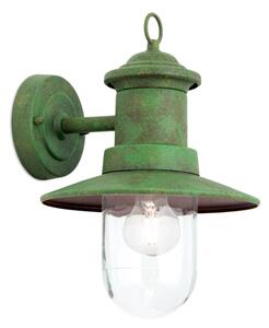 Lampă de perete de exterior Orion AL 11-1205 LEONIE 1xE27/60W/230V IP44 verde