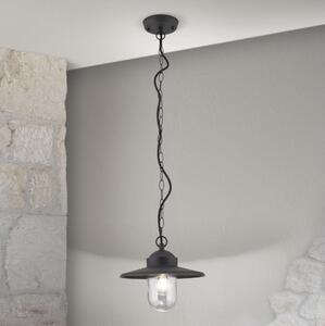 Orion AL 11-1318 - Corp de iluminat suspendat pentru exterior EDWARD, 1xE27/60W/230V, IP44, antracit