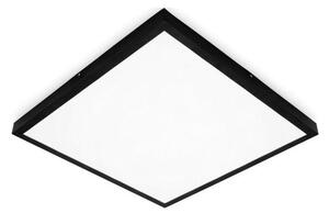 Panou LED aplicat BRISBANE LED/36W/230V 4000K 59,5x59,5 cm negru