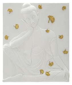 Mauro Ferretti Panou Decorativ Buddha cm 46X5,7X55,5 | Aosom Romania