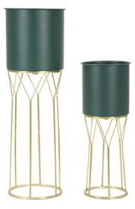 Mauro Ferretti Suport Vazagrent Set 2 Bucati cm Ø 23X70-19X50 | Aosom Romania