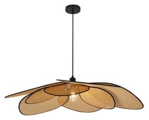 Lustră pe cablu TOBAGO 1xE27/20W/230V d. 100 cm bej